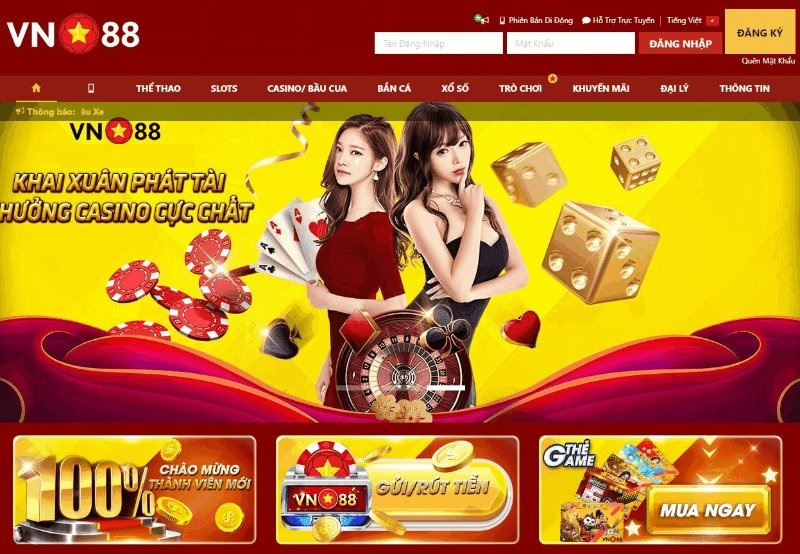 Khuyến mãi casino VN88 cực chất